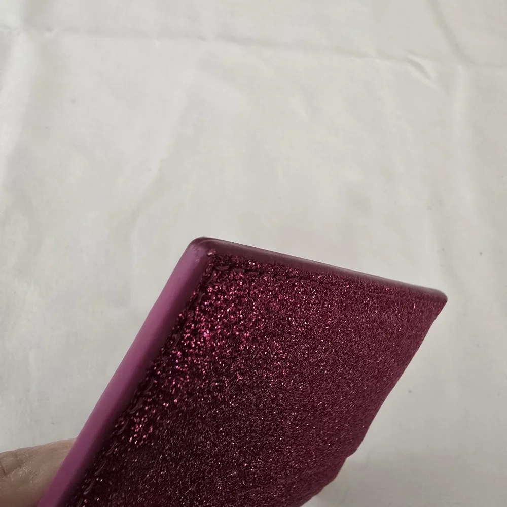 Rebecca Minkoff Pink Glitter Card Case - Picture 5 of 5
